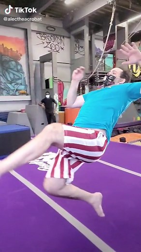 What do you call this trick? #MillennialsOfTikTok #acrobat #stunts #parkour