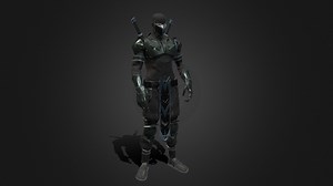 Ninja Knight - Download Free 3D model by robby_reinewald