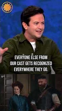 Richie Moriarty says he doesn't get recognized in public as much as his "Ghosts" co-stars #shorts