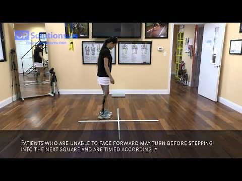 Outcome Measures - 4 Square Step Test