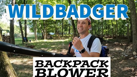 Wildbadger Backpack Blower Comes with a Surprise! Never Seen This Before!