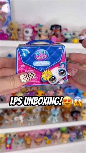 Did I get the RAREST Littlest Pet Shop?!😍 #littlestpetshop ##asmrunboxing #unboxing #cute