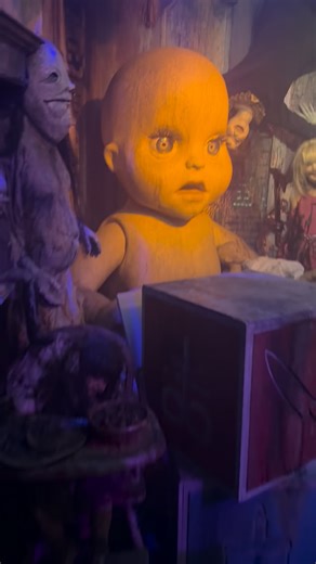 99K views · 3.3K reactions | Haunted Doll room at The Darkness Open tonight from 6:30-11 and on Sunday from 7-9 Don’t miss out on the last weekend of halloween season at The Darkness and Creepyworld Get tickets at https://scarefest.fearticket.com | Scarefest.com | Facebook