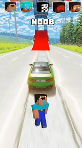 478K views · 10K reactions | NOOB vs PRO vs HACKER vs HEROBRINE Car Jump Challenge! #30 拾  #shorts #beamngdrive | Abuzar Genix | Facebook