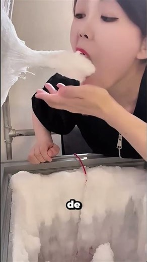 C'est pourquoi il est si désagréable de manger de la glace provenant du congélateur