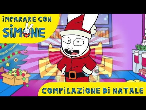 Simone 🎄 Compilazione di Natale 🎄 Cantare e Imparare con Simone* [Ufficiale] Cartoni Animati