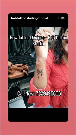 Bow Tattoo Designs-- Bob Tattoo Studio-Best Tattoo Studio in Bangalore