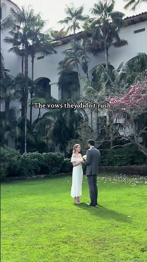 Santa Barbara Courthouse Wedding
