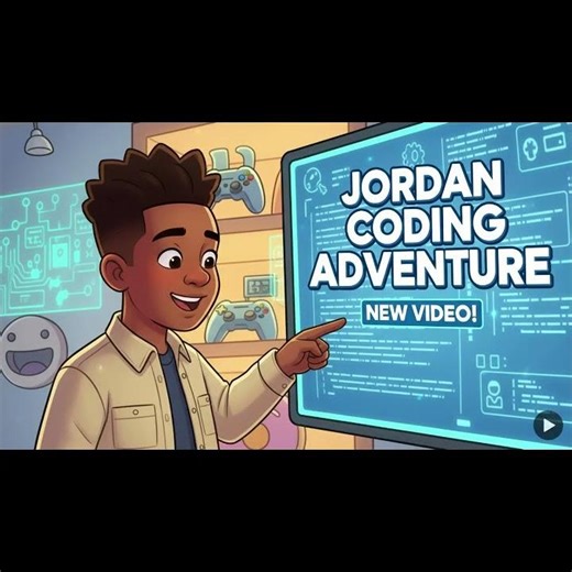 Jordan Coding Adventure – Learn to Code by Building & Playing Your Own Games! 🚀