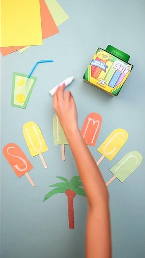 Crayola Sidewalk Chalk Craft