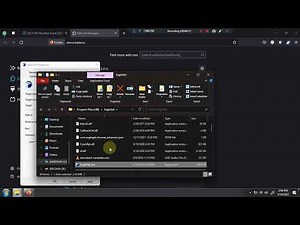 Cara setting EagleGet Downloader add ons extension ga muncul Chrome atau Firefox