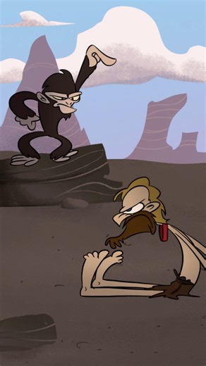 Even the apes can’t escape a Bad Day! 😂 #BadDays #StanLee #FunnyAnimation #Parody #BadDaysUniverse | Bad Days