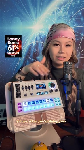 C500 Live Mixer Sound Card: Affordable, Easy to Use, Plug & Play | 1-Click Noise Reduction Reverb, 16 Effects, Dual DSP & 48V Mic Support, Works with Phone/PC, Long Battery Life | Streamers’ Must-Have Audio Tool for Live Streaming & Recording