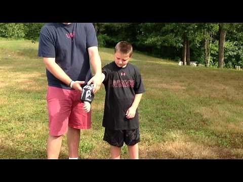 Properly Fitting Boys Lacrosse Equipment - Helmet, Gloves, Arm Pads, and Shoulder Pads