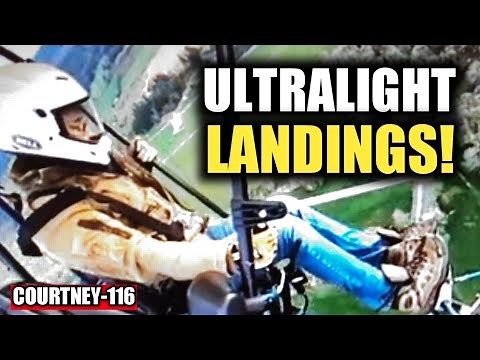 How To Land Your Ultralight & Light Sport Airplane! Tips & Tricks. Quicksilver Flying. Courtney-116