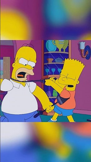 Bart turned out like this because his father did not set a good example.