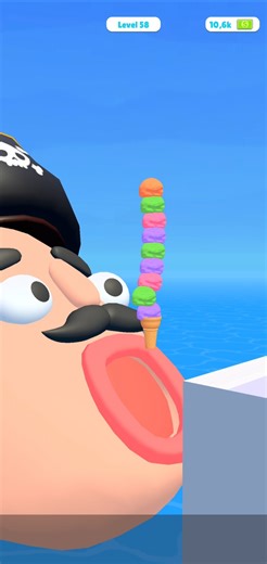 Stacky Ice Cream Runner #42 Gameplay #shorts #mobile #games 🍦