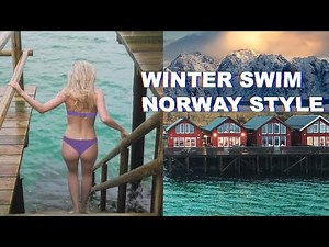 Winter Swim + Last Day of Sun in Northern Norway