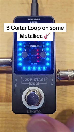 3 Guitar Loops Inspired by Metallica Using Lekato Pedal