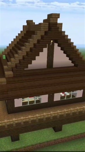 small medieval house on minecraft #minecraft