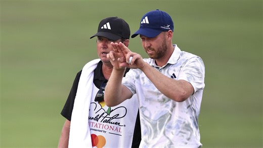 Daniel Berger's crucial caddie conversation at Arnold Palmer Invitational