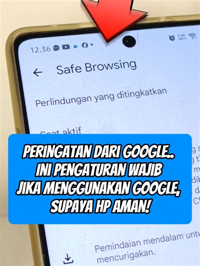 Peringatan dari google.. Ini pengaturan wajib jika menggunakan Google, supaya hp aman! #tutorial #trikhp #ponselpintar #trikgoogle #trikwa
