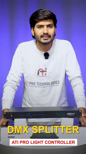 Control your lights like a pro. 🎛️✨ Introducing the DMX512 Splitter by ATI Pro Technologies built to deliver stable, interference-free DMX signal distribution for professional lighting setups. Perfect for concerts, DJs, clubs, events, and stage productions, this splitter ensures smooth control across multiple fixtures with reliable performance you can trust. When precision matters and performance can’t fail choose ATI Pro. 🔥 . . #ATIProTechnologies #DMX512Splitter #LightController #StageLighti