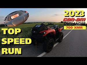 ALL NEW CAN-AM 700 XMR!! Top speed