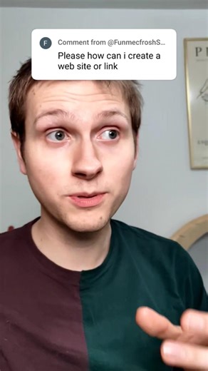 How to make a website and a link (simplest possible tutorial)