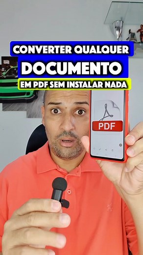 como converter qualquer documento ou foto em PDF #dicas #celular #função #viral #pdf #documento #foto