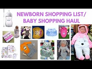 Ultimate Baby Shopping List & Adorable Haul! Must-Have Essentials for Your Little Bundle of Joy