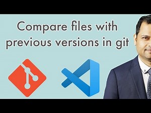 Compare file with previous version in git in vscode | gitlens compare files