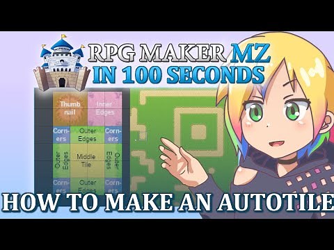 How to Make an Autotile // RPG Maker MZ In 100 Seconds