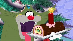 2.8M views · 71K reactions |  Explosive yule log 裡 | Oggy and the cockroaches | Facebook