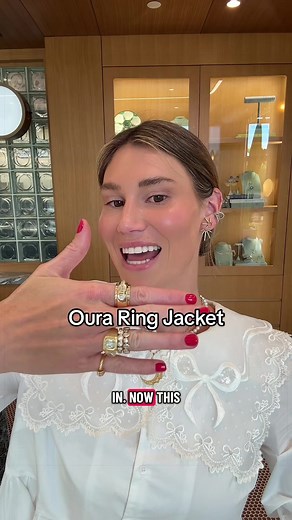 Upgrade your wearable tech with our custom gold & diamond jackets💎 Functional jewelry you won’t want to take off. We used this client’s existing diamonds to create this jacket so she can have a chic stack and still get her 10k steps in!