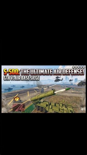 S-500 Air Defence System #gtav #s-500#shorts #youtubeshorts #gaming