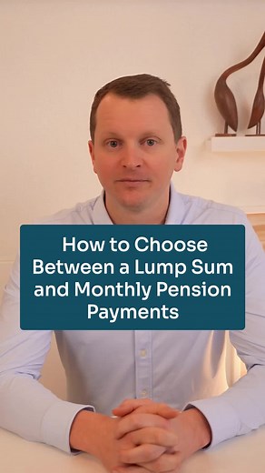 2.8K views | Lump sum vs pension: Lump sum = control + inheritance but you manage risk. Pension = guaranteed income but may reduce for spouse. Choice depends on savings, timeline, and comfort with investing. #pension #retirement #lumpsum | Skinner Wealth Strategies | Facebook