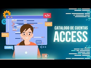 Curso de Programacion de Access Creación de Tabla y Formulario de Catalogo Contable #access #coding