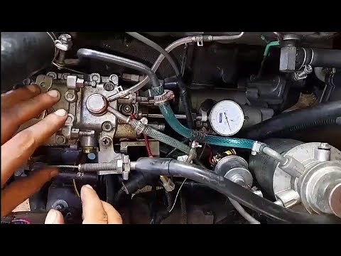 COMPLETE 4d56 Tune Up, Valve Clearance and Injection Pump Timing Using A Pre-stroke Measuring Tool