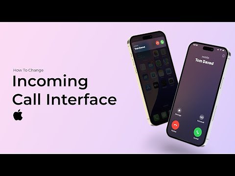 How to Change Incoming Call Interface on iPhone?