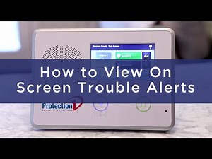 How to View Trouble Alerts on Your 2GIG Panel | Protection 1