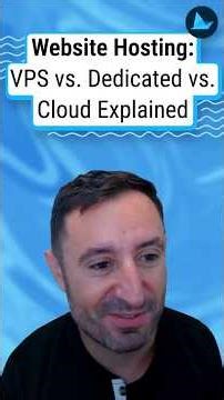 Website Hosting: VPS vs. Dedicated vs. Cloud Explained