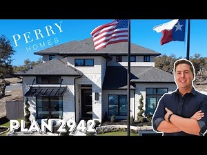 The 2942 Plan by Perry Homes | Model Home Tour | Parmer Ranch in Georgetown Texas