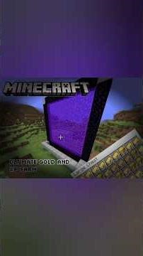 Easy gold or xp farm in minecraft