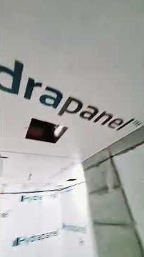 hydrapanel ceiling and wall installation
