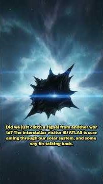 Brian Cox Explains 3I/ATLAS Interstellar Radio Signal Truth #space #cosmicexploration #universe