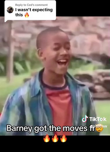 Replying to @Ced no one can do it like barney😭🔥🔥 #fyp #foryou #barney #barneymeme #bars #dancecomedy #gotthemoves #tuff #wentcrazy #comedyvideo #voiceover #funny #foryoupage #viral #fypシ #blowthisup #trending #barneydance #newkicks #meme