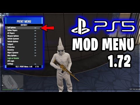 GTA 5 Online Mod Menu for PS5 | Free Download (2026)