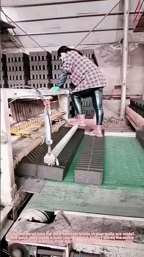 Concrete Brick Factory: Making Building Blocks from Scratch