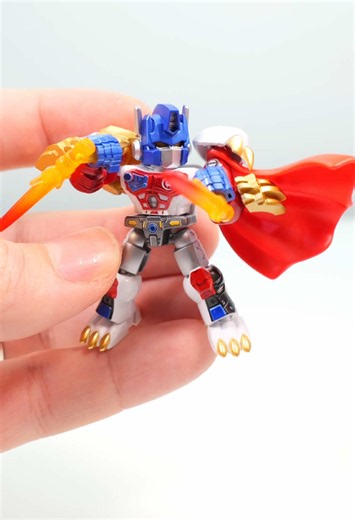 I CHEAT to get RARE Blokees Transformers- Beast Wars Defender Chase unboxing #blokees #blokeestransformers #beastwars #unboxing #transformers @blokees.official